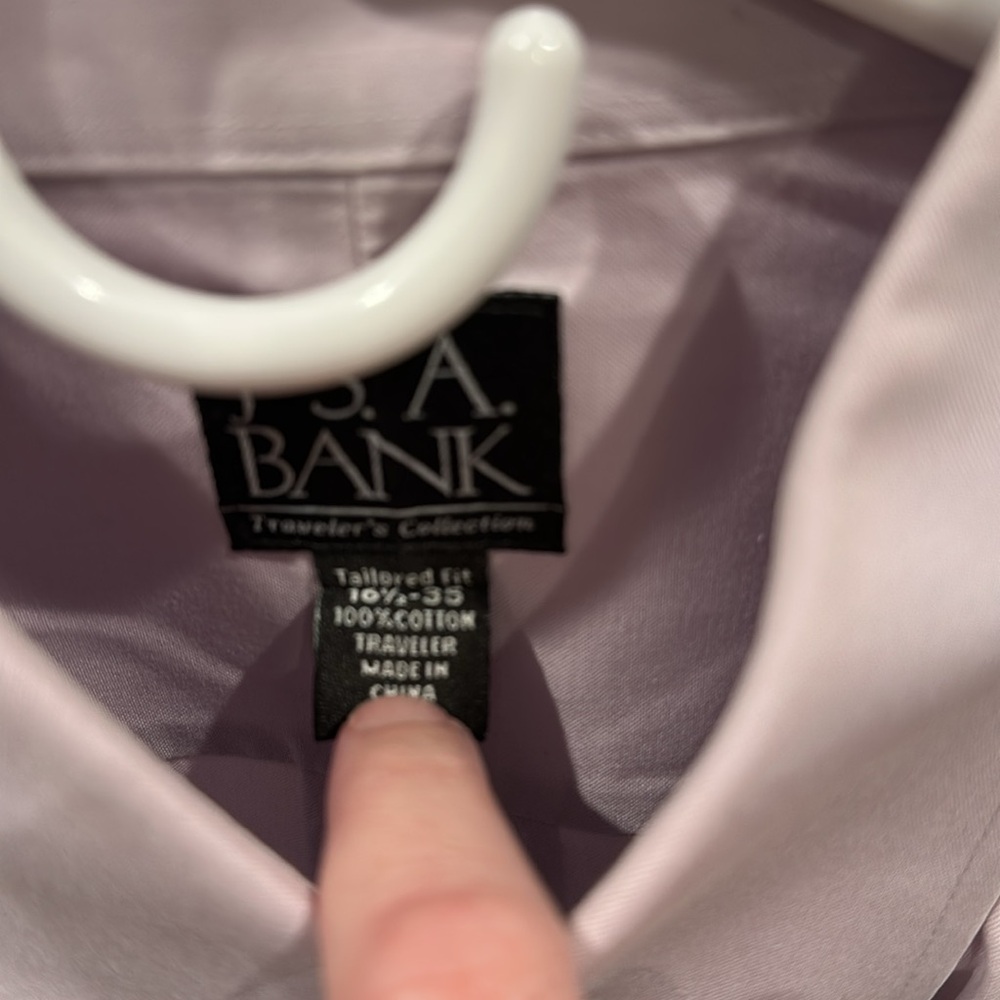 Jos. A. Bank Light Purple Dress Shirt - Picture 3 of 4